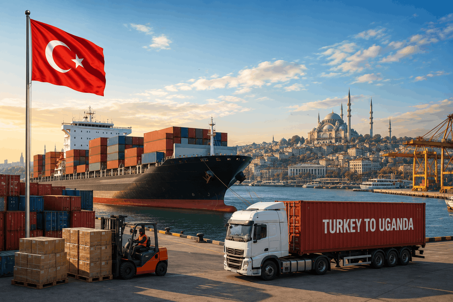 Turkey to Uganda
